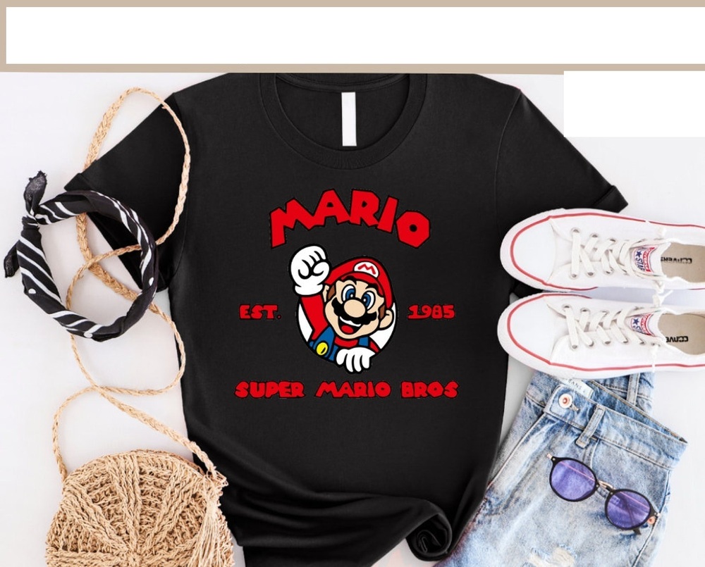 Super Mario Transfer, Super Mario Character Shirt